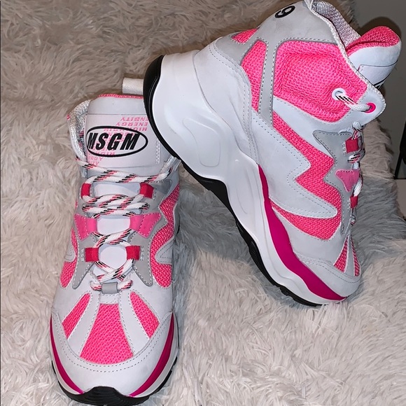MSGM Hi-top Attack sneakers